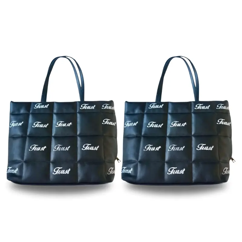 Trust Signature Leather Tote - Image 2